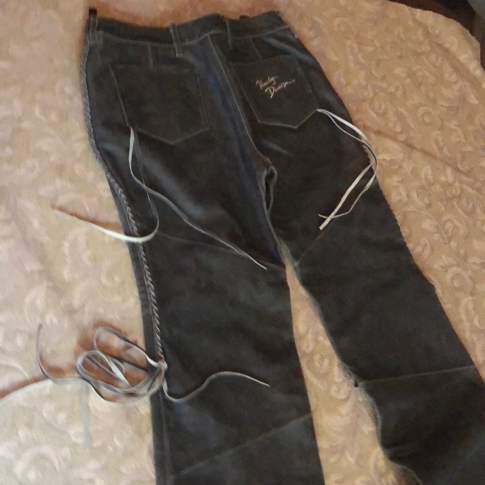 Harley Davidson Leather Pants Size 38/10